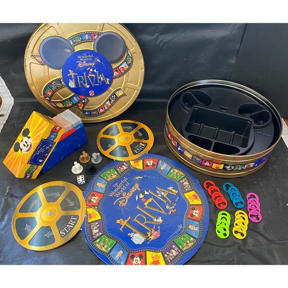 Vintage The Wonderful World of Disney Trivia Game 1997  #41178 - Picture 1 of 7